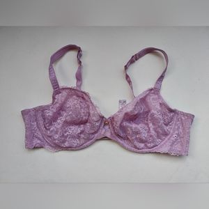 Savage X Fenty Pink Lace Bra